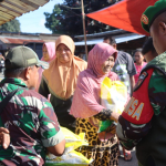 Warga Antusias Sambut  Pasar Murah