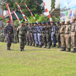 Solid dan Bersinergi, TNI Maluku Utara Gelar Upacara HUT ke-80 di Lanal Ternate