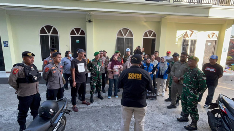 BNNP Malut Gelar Operasi Terpadu