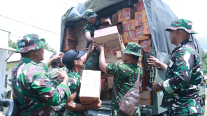 Kaskogabwilhan III Tinjau Bencana Banjir di Halmahera Barat, Serahkan Bantuan dan Dengarkan Aspirasi Masyarakat
