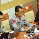 Kapolda Malut Ikuti Rapat Kerja Komisi III DPR RI Bahas Reformasi Polri