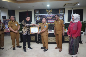 Bupati Halut Launching Layanan Call Center Darurat Halut Siaga 112.