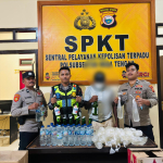 Perangi Peredaran Miras, Polres Halteng Intensifkan Razia