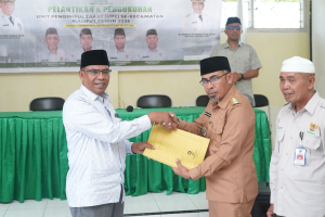 Hadiri Pelantikan Pengurus UPZ se-Kecamatan Malifut, Wabup Halut Tekankan Pengelolaan Zakat Transparan dan Tepat Sasaran